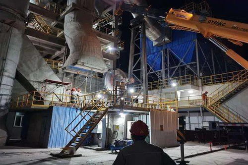 綠色建材廠大檢修圓滿收官 裝置點火開機一次性成功